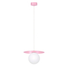 Lampa wisząca Kaja ROBIN K-5440 różowy, biały