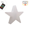 Gwiazda LED Lampa zewnętrzna ogrodowa 2700K RGB Ø100 32378L biały