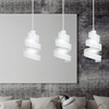 Lampa wisząca SAGA 3 WHITE Emibig 351/3 biały