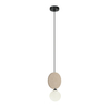 Lampa wisząca Italux PND-59779-1M-BG Czarny, Beżowy