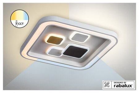 Lampa sufitowa Rabalux Hollis 6475 biały