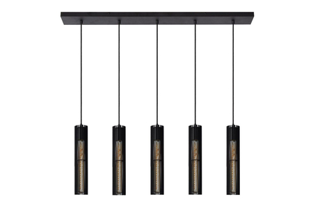 Lampa wisząca Lucide LIONEL 73406/05/30 czarny