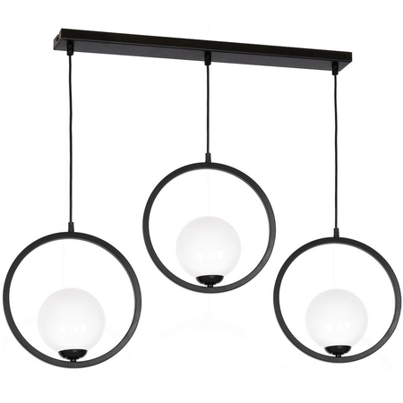Milagro Lampa wisząca BOSTON 3xE14 MLP5594 CZARNY