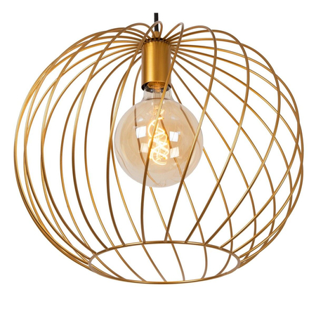 Lampa wisząca Lucide DANZA 21428/40/02 czarny/złoty