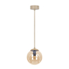 Lampa wisząca Kaja FELIX K-5780 bursztynowy, beż