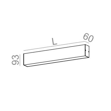 Lampa natynkowa AQForm Set Tru LED Hermetic Surface Biały Struktura