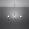 Sollux Lighting Żyrandol MINERWA 3 biały SL.0213