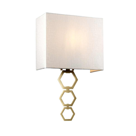 Kinkiet Elstead Lighting Ria mosiądz RIA-MEDIUM-AB