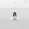 Sollux Lighting Lampa wisząca CASCO biała/czarna SL.0387