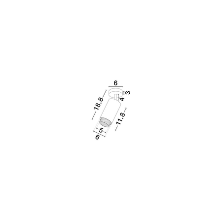 Spot Luces Exclusivas TORVILA LE45619 biały, czarny