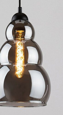 Lampa wisząca Rabalux Salvatore 72211 czarny