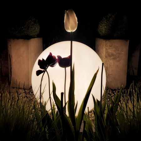 Eko-Light Kula Ogrodowa Globo Fi400 1xE27 EKO0458 BIAŁY