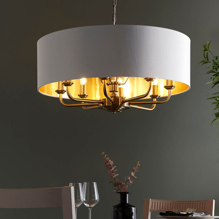 Endon Lighting Lampa wisząca 98938 mosiądz