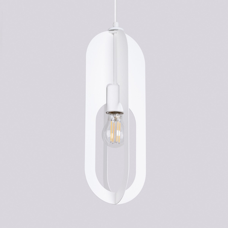 Sollux Lighting Lampa wisząca NICUS 1 biała SL.1360