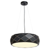 Lampa wisząca Reus 3xE27 czarna LP-8069/1P BK