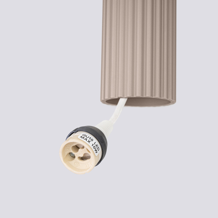 Sollux Lighting Lampa wisząca KARBON 2 taupe SL.1773