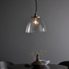 Lampa wisząca Endon Lighting Hansen Grand 106896 srebrny
