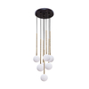 Lampa wisząca Zuma Line Ali 5642 biały/czarny