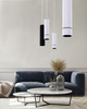 Lampa wisząca GALILEO 1 PENDANT BK Azzardo AZ4069 czarny