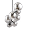 Lampa wisząca ROSSI 8 BL GRAFIT Emibig 875/8 czarny