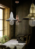 Lampa wisząca Trio 304500104 złoty