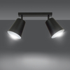Lampa wisząca PRISM 2 BLACK / WHITE Emibig 385/2 biały/czarny