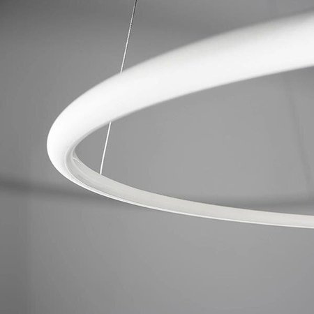 Lampa wisząca Linea No.4 60/40cm złotobiała 3k