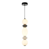 Lampa wisząca Italux Balos PND-94921-3V-BK Czarny mat