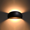 Sollux Lighting Kinkiet ceramiczny PONTIUS czarny SL.0876