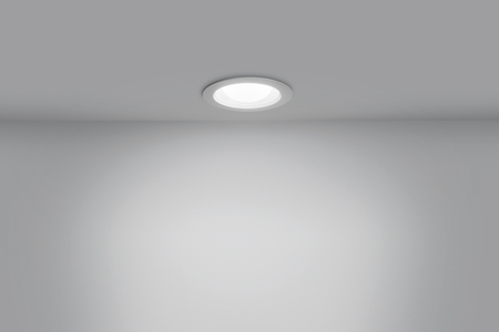 Lampa podtynkowa łazienkowa OASIS biały LED 12W ø180mm 5000K IP44