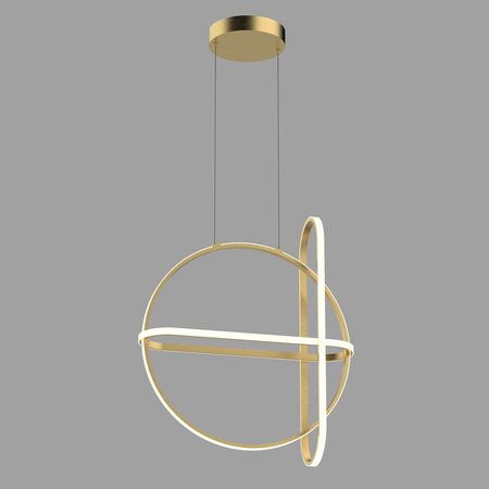 Lampa wisząca Italux Cerrila  PND-29772750-3A-GD Złoty