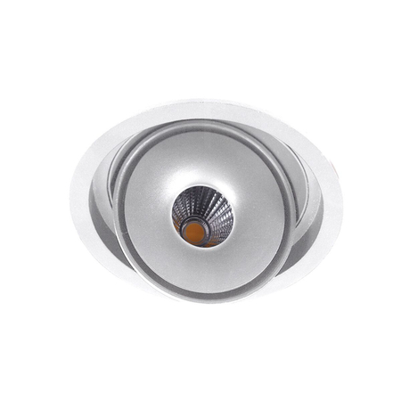 Oczko BOSTON 1 ROUND WHITE Azzardo AZ3471 biały