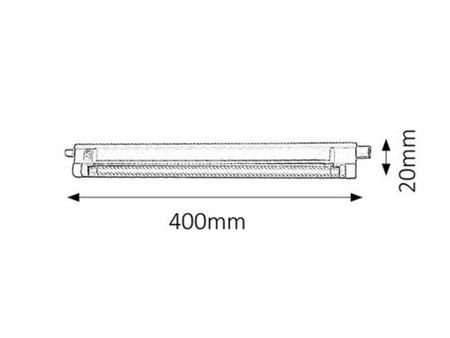Lampa wewnętrzna Rabalux Slim 2341 biały