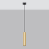 Sollux Lighting Lampa Wisząca LAGOS 1 złoty połysk SL.1200