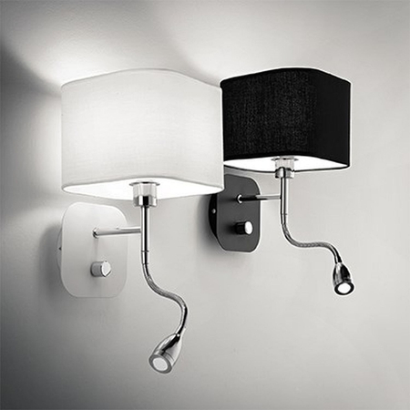 Kinkiet Ideal Lux Holiday AP2 Bianco 124162