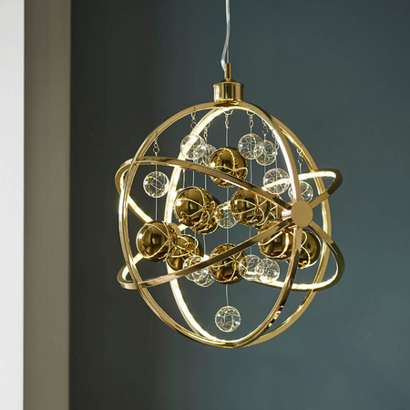 Lampa wisząca Endon Lighting Muni 102608 złoty