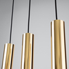 Sollux Lighting Lampa Wisząca LAGOS 3 złoty połysk SL.1201