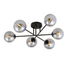 Lampa sufitowa ROMA 6 Emibig 1245/6 czarny