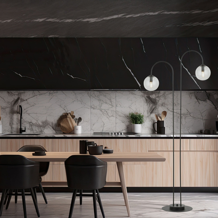 Żyrandol ARCHI LP2 Emibig 1286/LP2 czarny