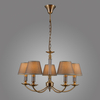 Lampa wisząca Italux Zanobi PND-43272-5 Brąz antyczny