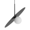 Lampa wisząca Kaja SANTE K-5372 czarny, biały