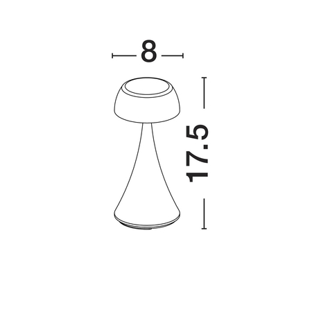 Lampa zewnętrzna Luces Exclusivas FORTIZA LE75281 biały