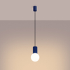Sollux Lighting Lampa wisząca HALO 1 ultramaryna SL.1739