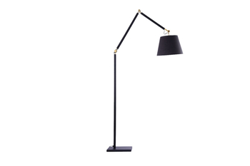 Lampa podłogowa ZYTA FLOOR LAMPBODY BK/GO Azzardo AZ4193 black / gold