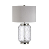 Lampa stołowa Sola - 1 źródło światła - Szary abażur Quintiesse QN-SOLA-TL-S