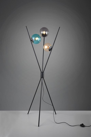 Lampa podłogowa Trio 403400317 czarny