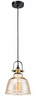 Lampa wisząca Maytoni T163-11-R Irving Amber - Czarny