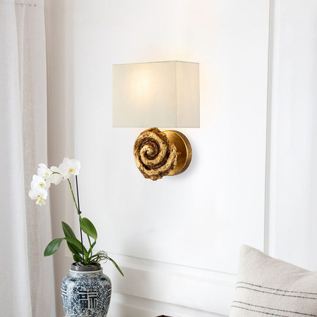 Kinkiet Elstead Lighting Swirl złoty FB-SWIRL-1L-G