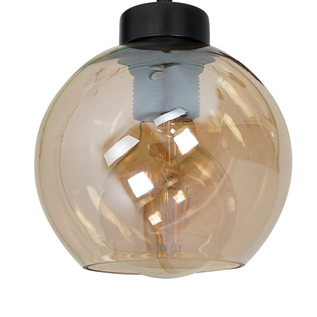Milagro Kinkiet SOFIA AMBER 1xE27 MLP6572 CZARNY