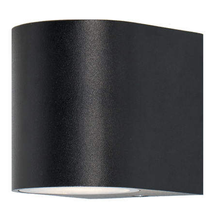 Kinkiet Zuma Line SJ20210-1W HARMONIA LAMPA ZEWNĘTRZNA KINKIET CZARNY/BLACK
